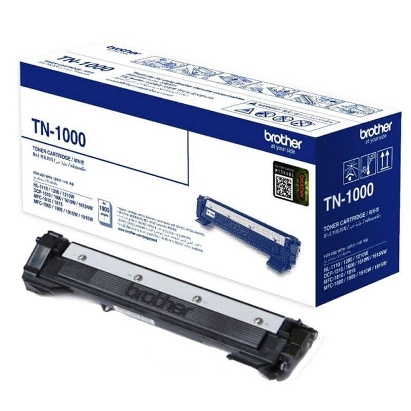 BROTHER TN-1000 BLACK TONER CARTRIDGE