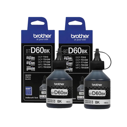 BROTHER BT-D60 BLACK INK BOTTLE