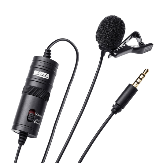 BOYA BY-M1 OMNI DIRECTIONAL LAVALIER MICROPHONE