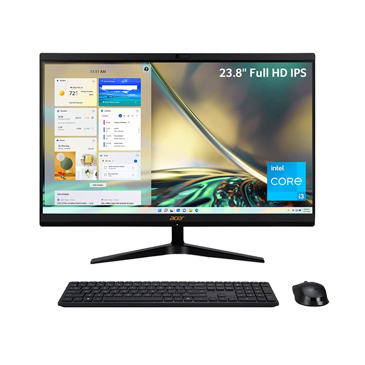 ACER ASPIRE C24-1700 I3-1215U/8GB/1TB+256GB SSD/23.8/W11H/OFC21HS AIO DESKTOP