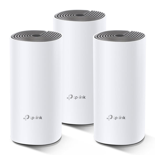 TPLINK DECO E4 AC1200 WHOLE HOME MESH WIFI SYSTEM (3-PACKS)