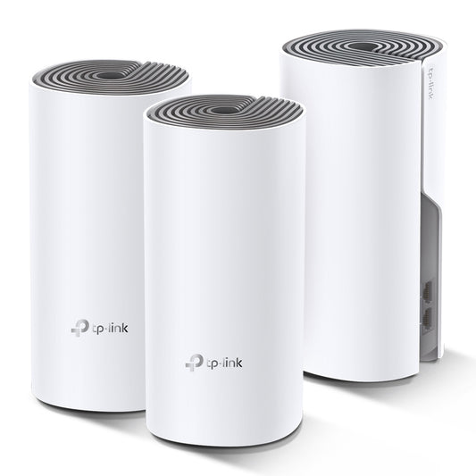 TPLINK DECO E4 AC1200 WHOLE HOME MESH WIFI SYSTEM (3-PACKS)