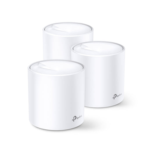 TPLINK DECO X20 AX1800 WHOLE HOME MESH WIFI 6 SYSTEM (3-PACKS)