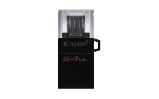KINGSTON DATA TRAVELLER 64GB DTDUO USB3.0 G2 OTG FLASH DRIVE