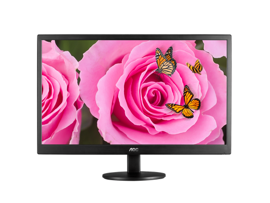 OPEN BOX : AOC E970SWNL 18.5" WLED MONITOR BLACK WALLMOUNT (VGA)