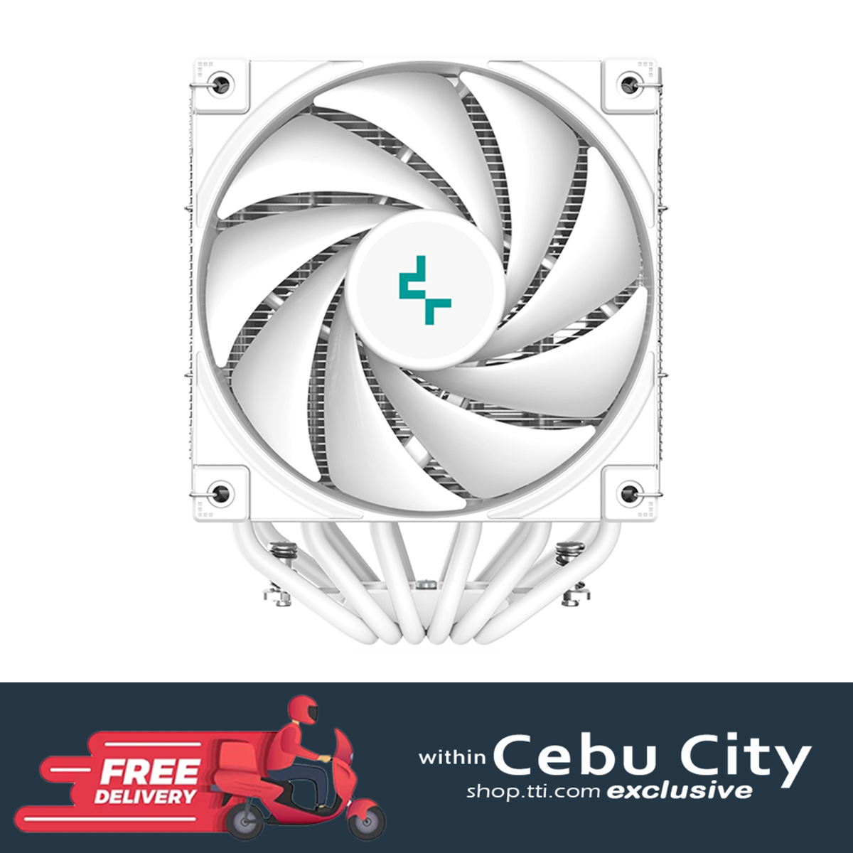 DEEPCOOL AK620 CPU COOLER (WHITE)