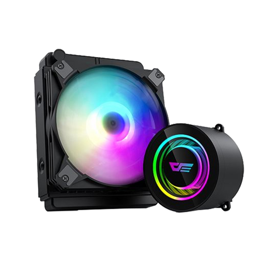 DARKFLASH TWISTER DX120 ARGB AIO 120MM LIQUID CPU COOLER