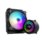 DARKFLASH TWISTER DX120 ARGB AIO 120MM LIQUID CPU COOLER (BLACK)