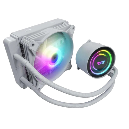 DARKFLASH TWISTER DX120 ARGB AIO 120MM LIQUID CPU COOLER (BLACK)