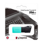KINGSTON DATA TRAVELLER EXODIA M 256GB USB3.2 FLASH DRIVE TEAL