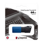 KINGSTON DATA TRAVELLER EXODIA M 64GB USB3.2 FLASH DRIVE BLUE