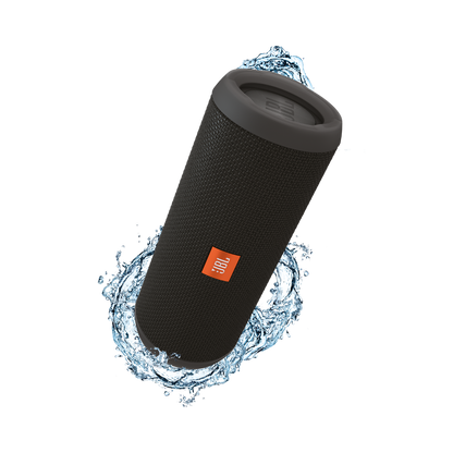 JBL FLIP 4 PORTABLE BLUETOOTH SPEAKER (BLACK)