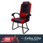 FANTECH ALPHA GC185 NET CLOTH BOW BASE GAMING CHAIR (RED/BLACK)