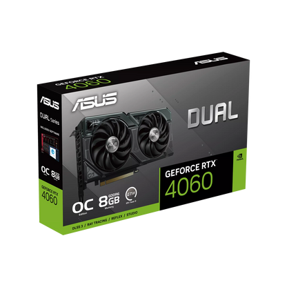 ASUS RTX 4060 8GB 128BIT GDDR6 DUAL-O8G (HDMI, 3XDP)