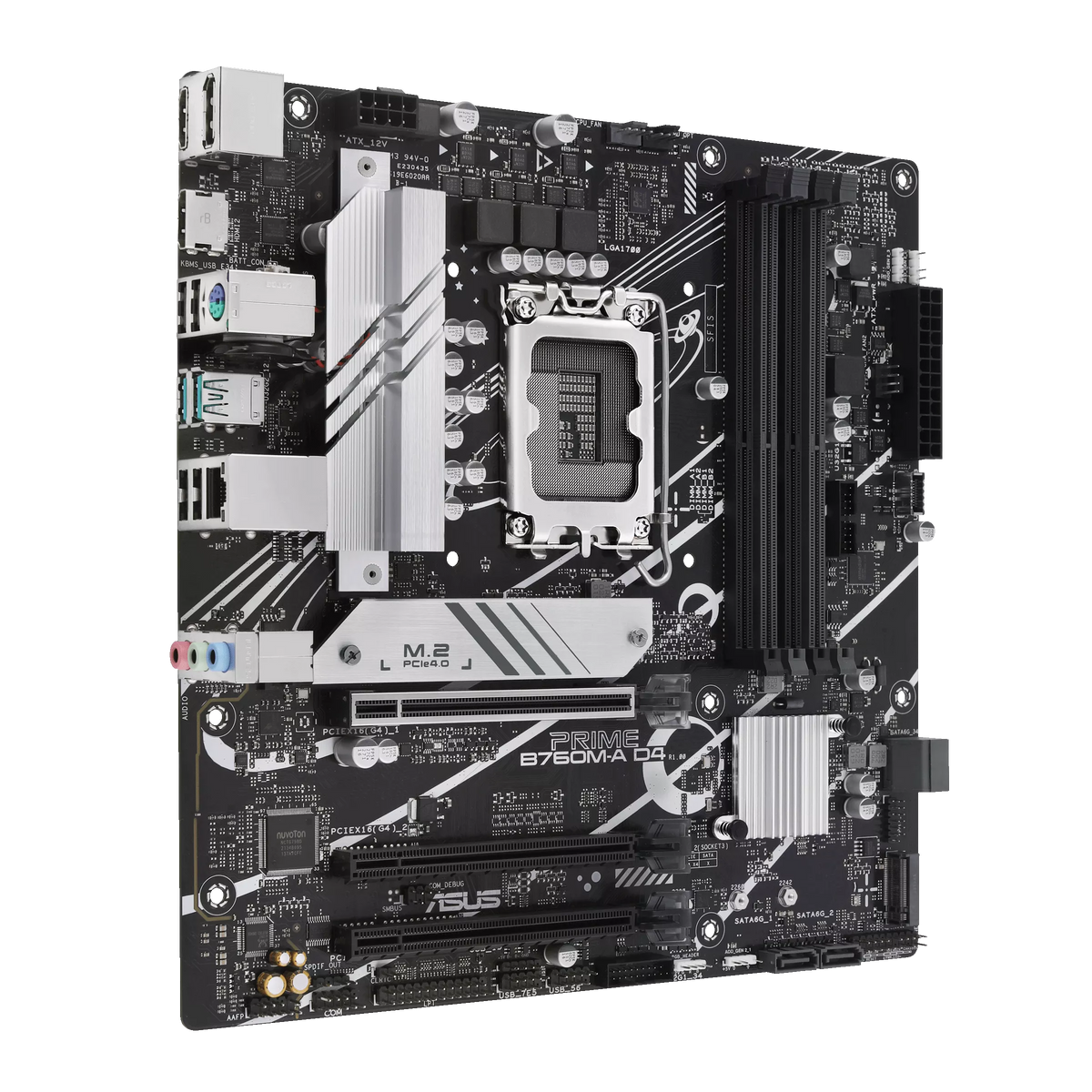 ASUS PRIME B760M-A 4DDR4 2XM.2 MOTHERBOARD (HDMI, DP)
