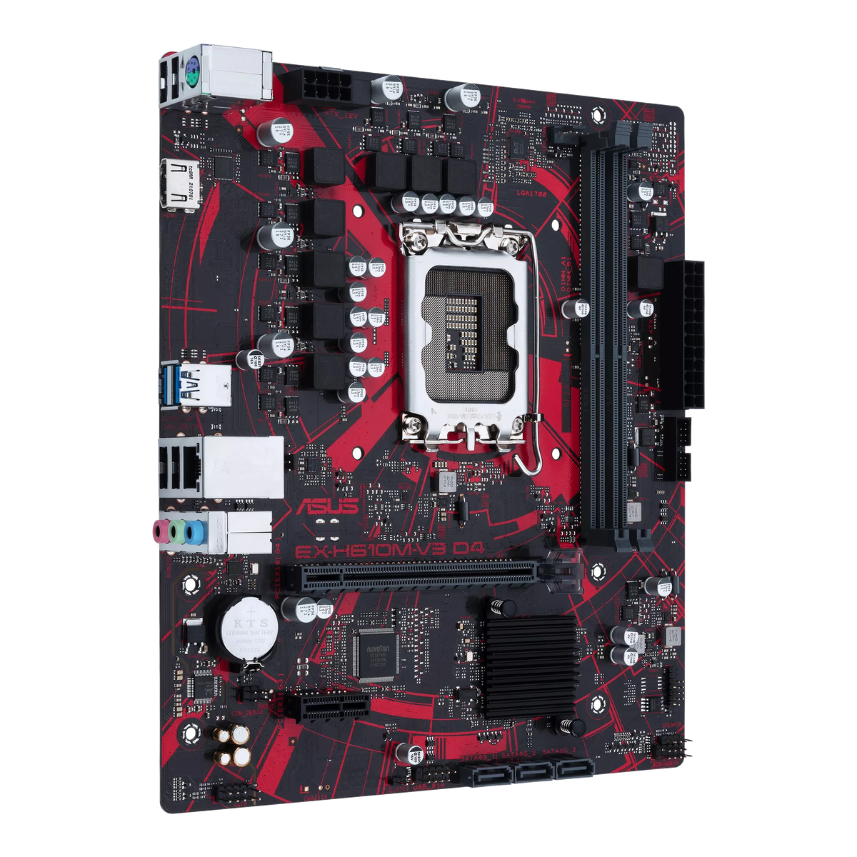 ASUS EX-H610M-V3 D4 2DDR4 MOTHERBOARD (HDMI)