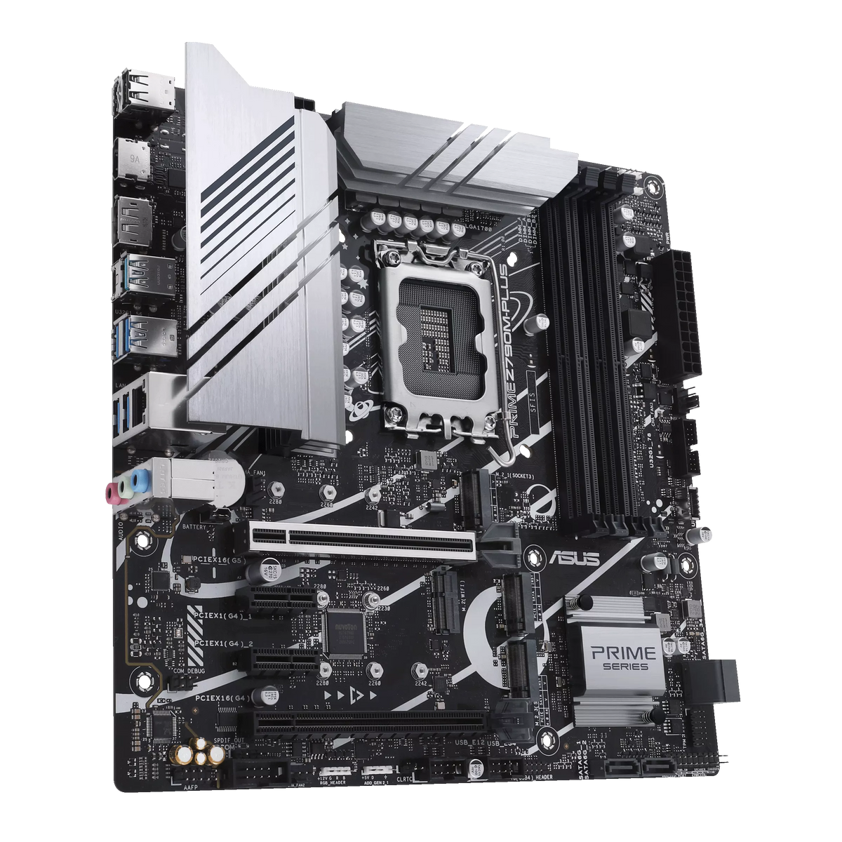 ASUS PRIME Z790M-PLUS-CSM 4DDR5 3XM.2 MOTHERBOARD (HDMI, DP)