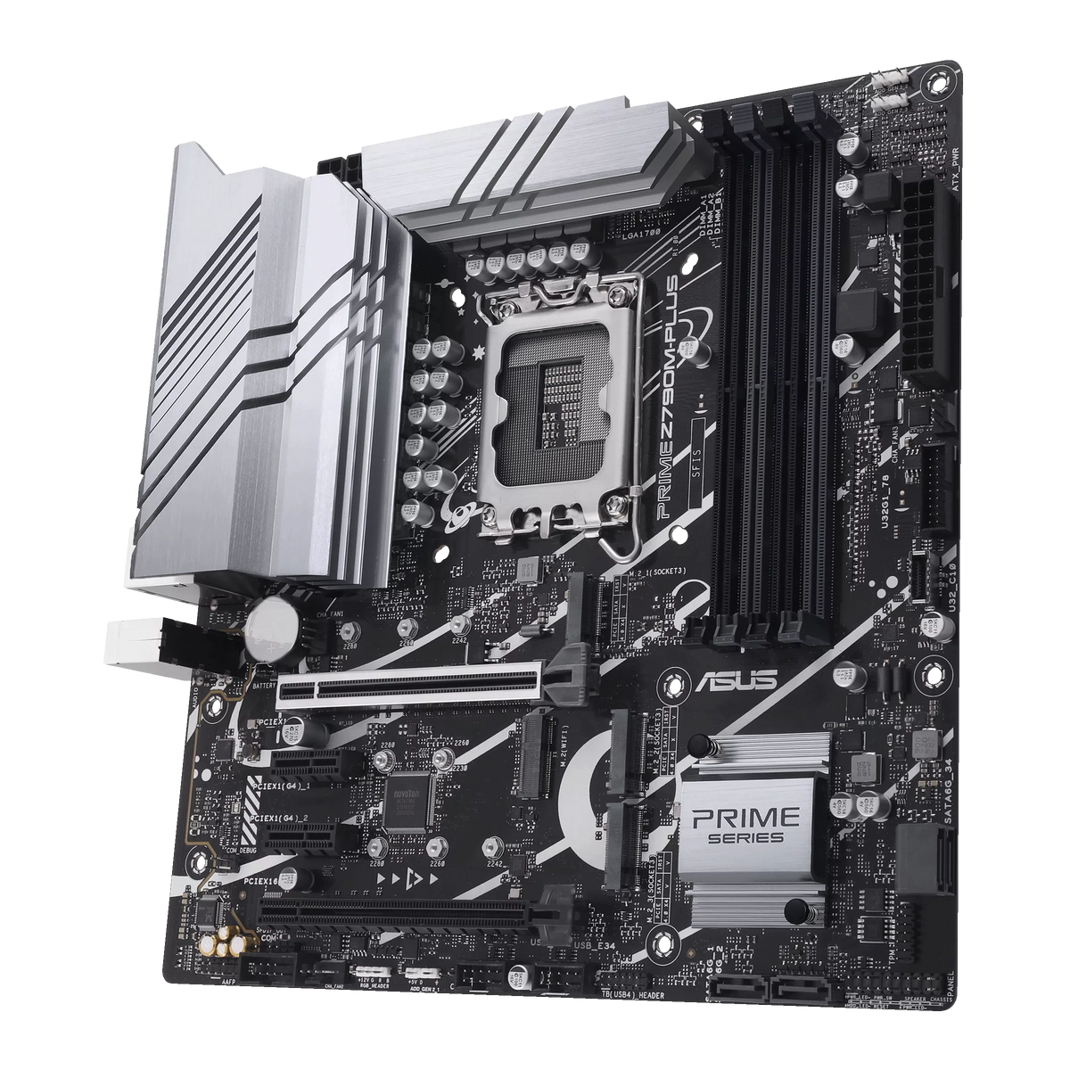 ASUS PRIME Z790M-PLUS-CSM 4DDR5 3XM.2 MOTHERBOARD (HDMI, DP)