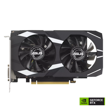 ASUS RTX 3050 6GB 96BIT GDDR6 DUAL-O6G (DVI, HDMI, DP)