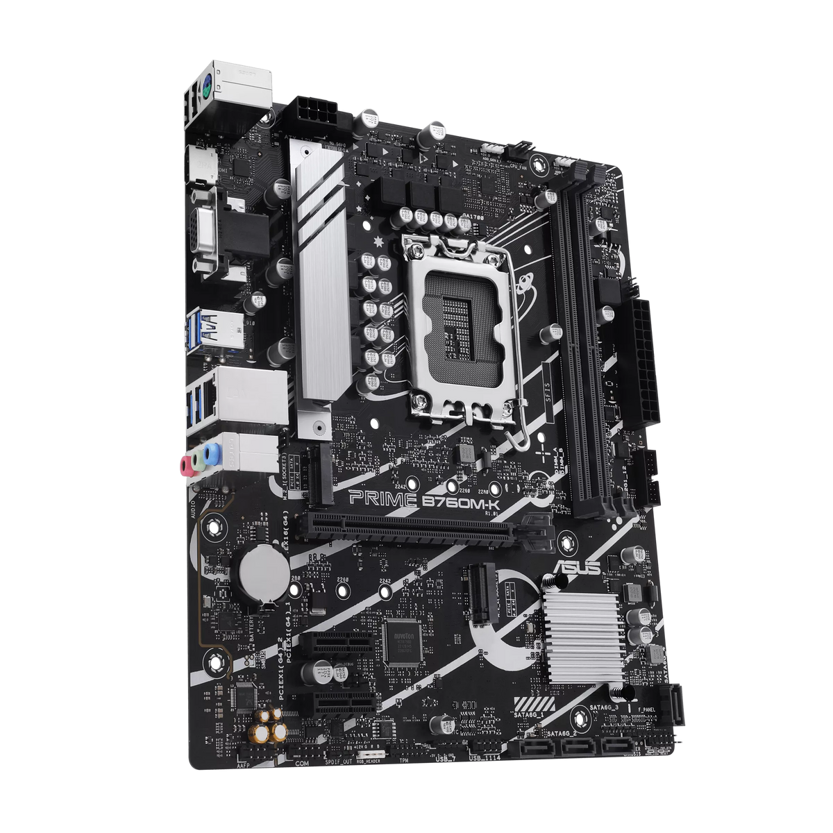 ASUS PRIME B760M-K 2DDR5 2XM.2 MOTHERBOARD (DB15, HDMI)