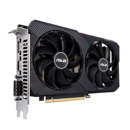 ASUS RTX 3050 8GB 128BIT GDDR6 DUAL-O8G-V2 (DVI, HDMI, DP)