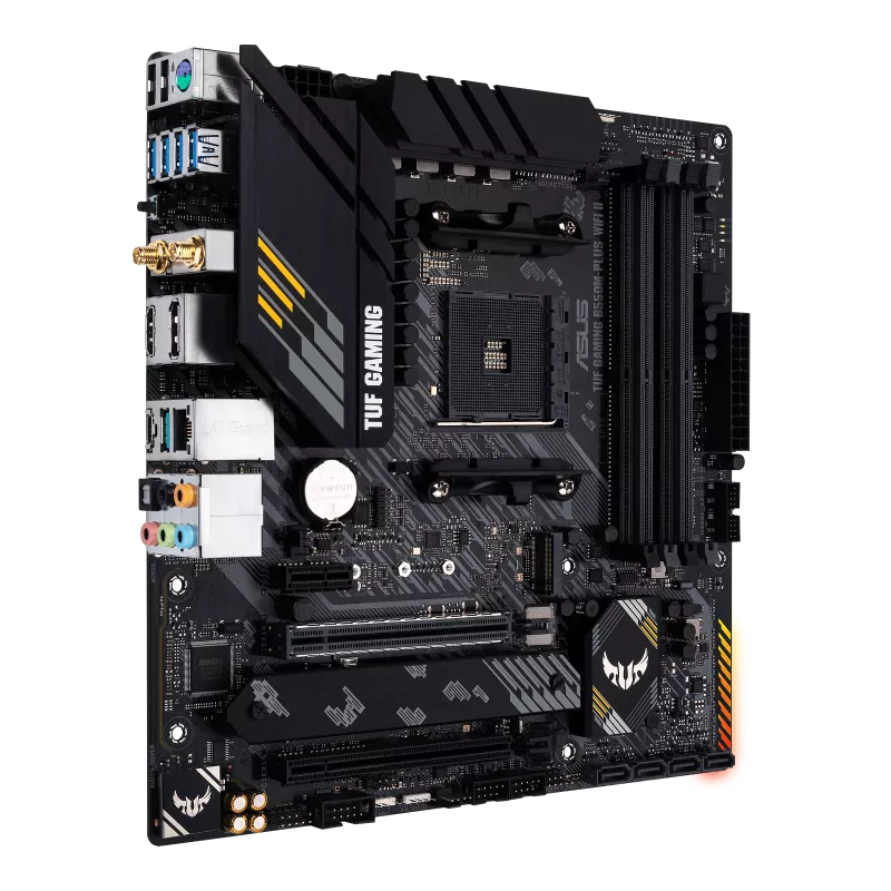 ASUS TUF B550M-PLUS WIFI II 4DDR4 2XM.2 MOTHERBOARD (HDMI, DP) WIFI+BT