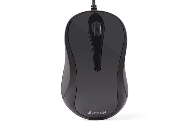 A4TECH N350-1 V-TRACK WIRED MOUSE (GLOSSY GRAY)