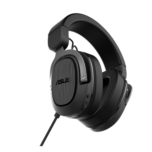 ASUS TUF GAMING H3 USB/3.5MM GAMING HEADSET (BLACK)