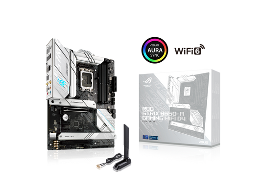 ASUS ROG STRIX B660-A GAMING WIFI 4DDR4 3XM.2 MOTHERBOARD (HDMI, DP) WIFI+BT