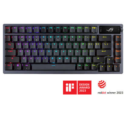 ASUS ROG AZOTH TRI-MODE RGB MECHANICAL GAMING KEYBOARD