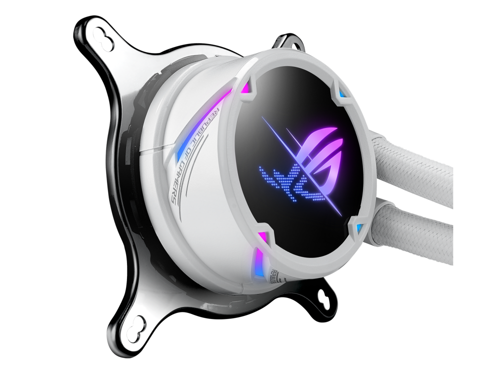 ASUS ROG STRIX LC II 240 ARGB LIQUID CPU COOLER (WHITE)