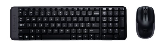 LOGITECH WIRELESS KEYBOARD + MOUSE MK220