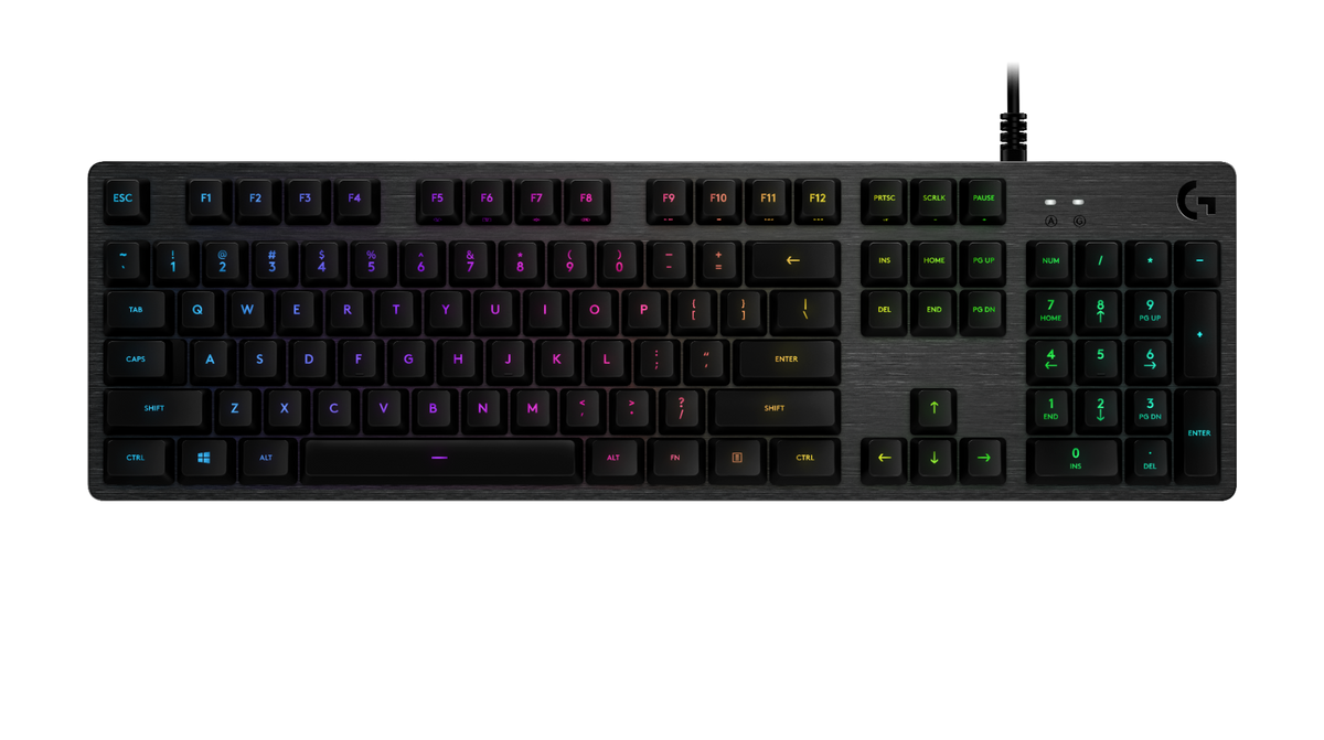 LOGITECH G512 LIGHTSYNC RGB MECHANICAL GAMING KEYBOARD (ROMER-G LINEAR)