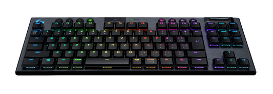LOGITECH G913 TKL LIGHTSPEED WIRELESS RGB MECHANICAL GAMING KEYBOARD - GL CLICKY