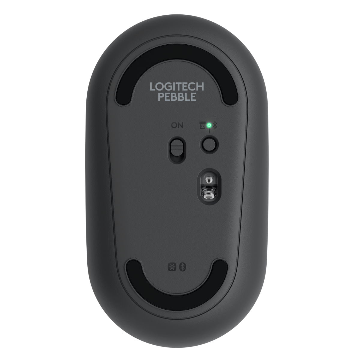 LOGITECH M350 PEBBLE WIRELESS BLUETOOTH MOUSE (GRAY)