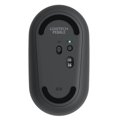 LOGITECH M350 PEBBLE WIRELESS BLUETOOTH MOUSE (GRAY)
