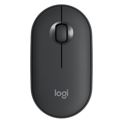 LOGITECH M350 PEBBLE WIRELESS BLUETOOTH MOUSE (GRAY)