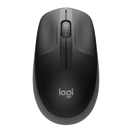 LOGITECH M190 WIRELESS MOUSE (BLACK)
