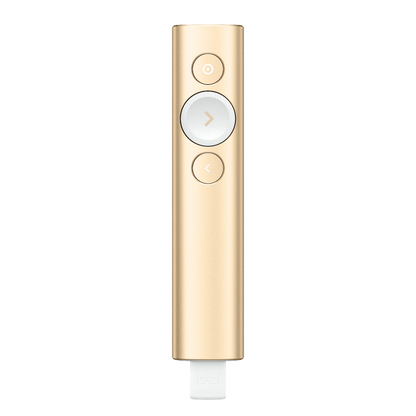 LOGITECH SPOTLIGHT PRESENTATION REMOTE (GOLD)