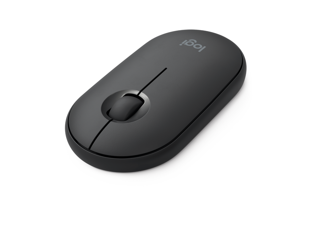 LOGITECH M350 PEBBLE WIRELESS BLUETOOTH MOUSE (GRAY)