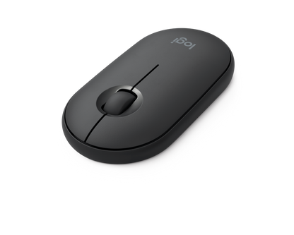 LOGITECH M350 PEBBLE WIRELESS BLUETOOTH MOUSE (GRAY)