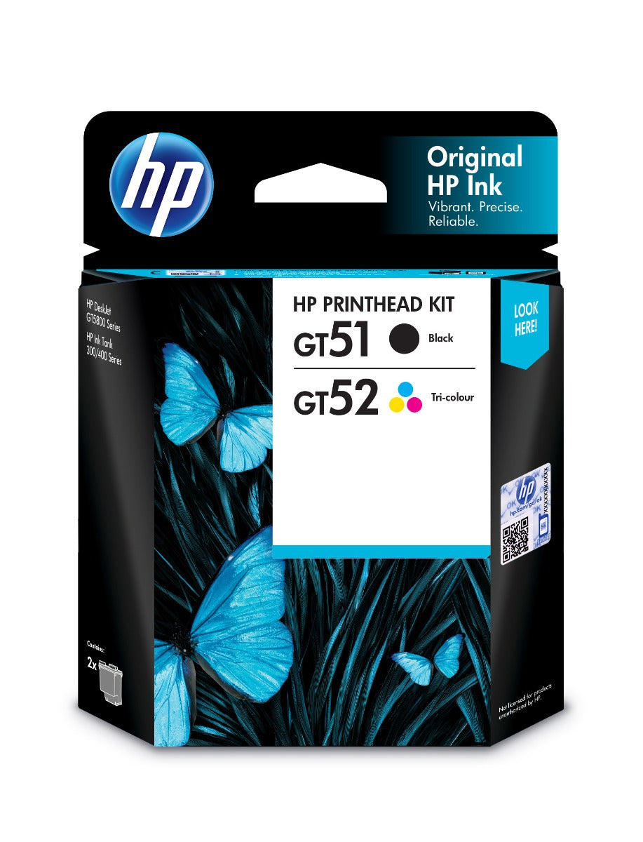 HP 3JB06AA (51/52) BLACK / TRI-COLOR PRINTHEAD REPLACEMENT KIT