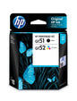 HP 3JB06AA (51/52) BLACK / TRI-COLOR PRINTHEAD REPLACEMENT KIT