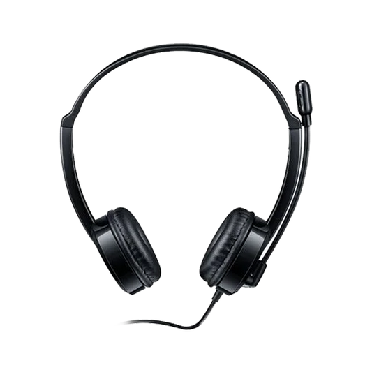RAPOO H120 USB STEREO HEADSET (BLACK)