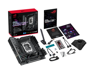 ASUS ROG STRIX Z790-I GAMING WIFI 2DDR5 2XM.2 MOTHERBOARD (HDMI) WIFI+BT