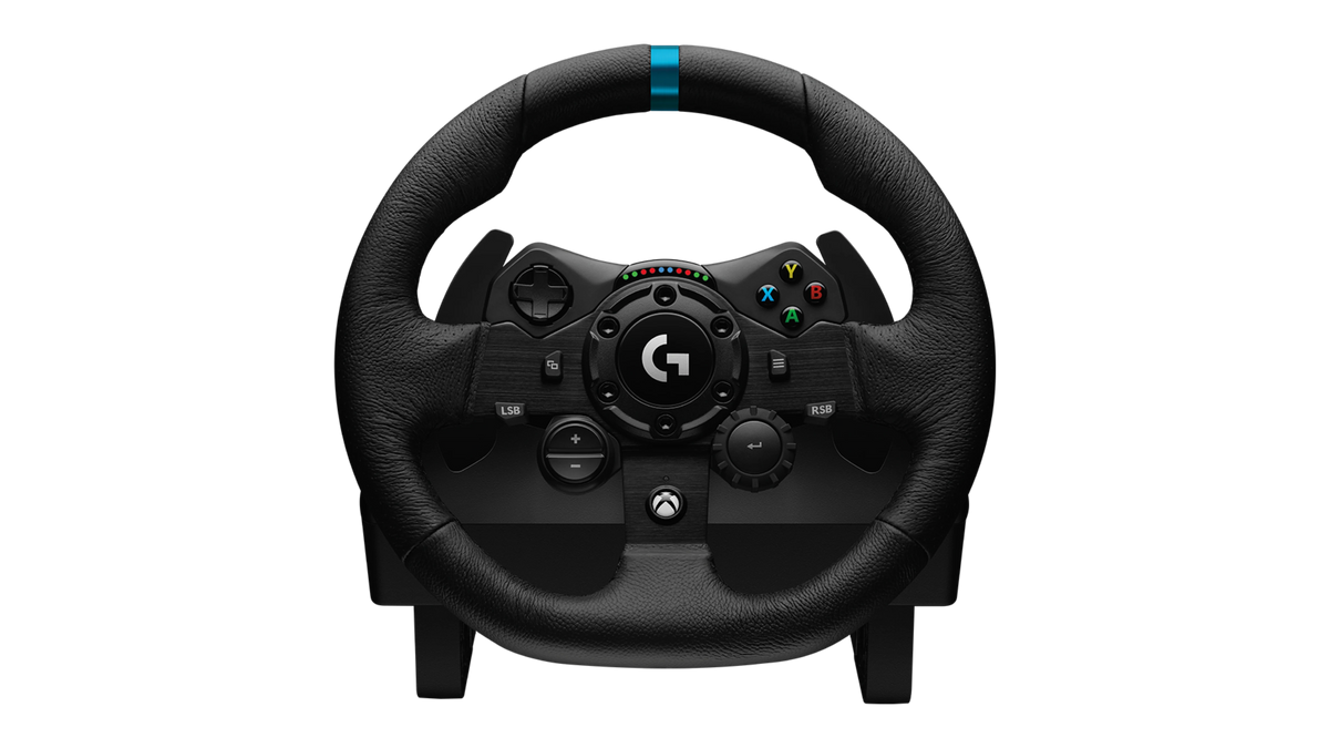 LOGITECH G923 RACING WHEEL AND PEDALS