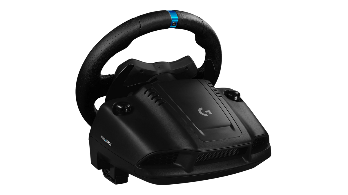 LOGITECH G923 RACING WHEEL AND PEDALS