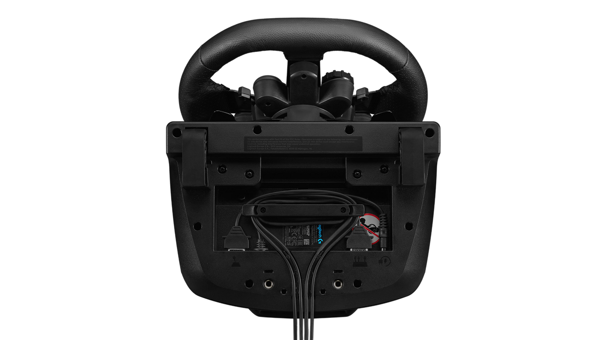 LOGITECH G923 RACING WHEEL AND PEDALS