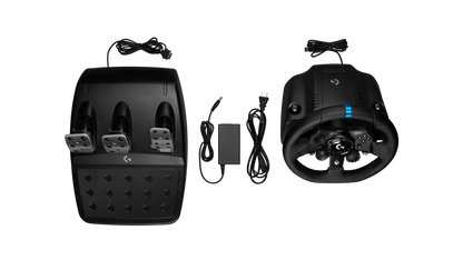 LOGITECH G923 RACING WHEEL AND PEDALS