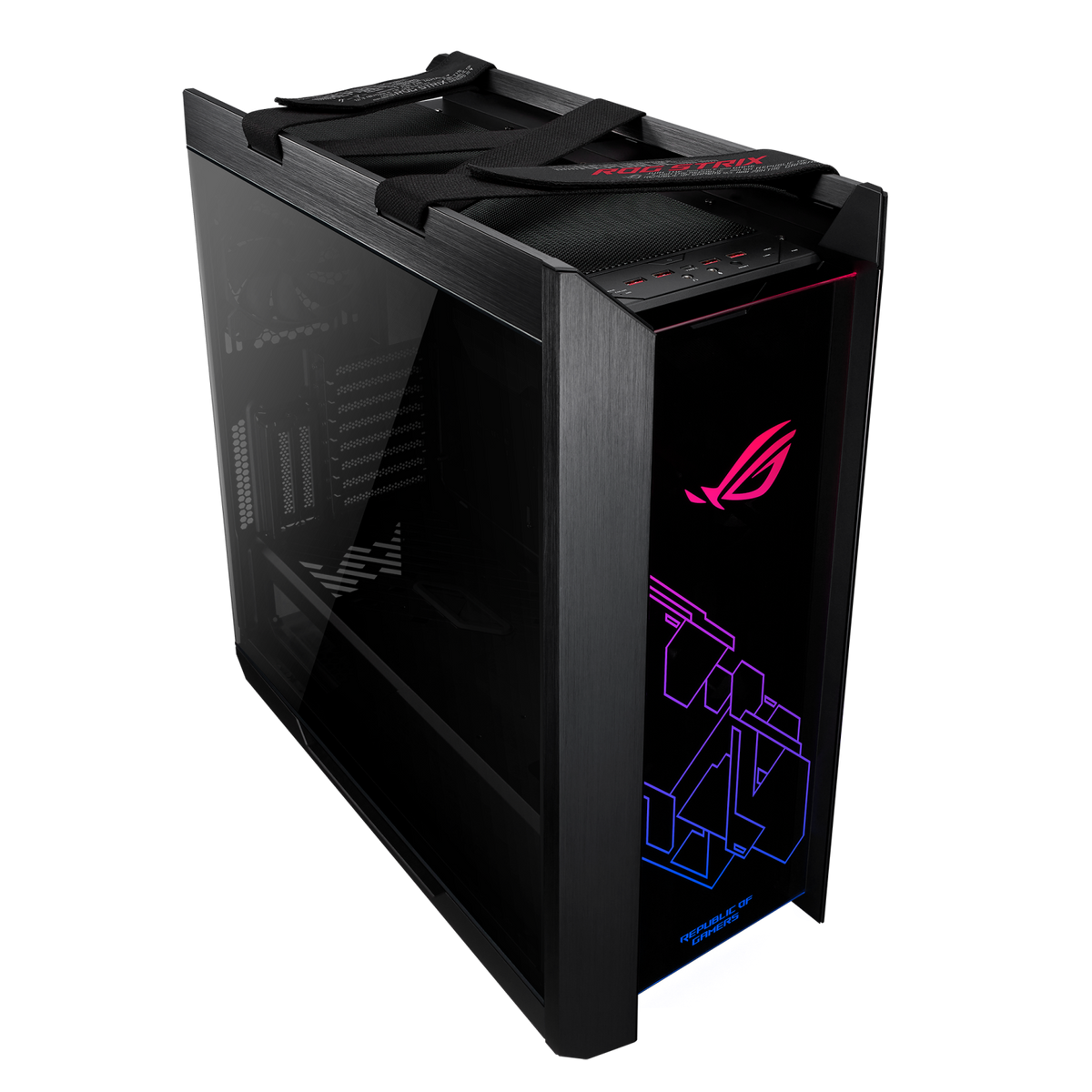 ASUS ROG HELIOS GX601 RGB MID TOWER CASE W/ TEMPERED WINDOW (EVA EDITION)